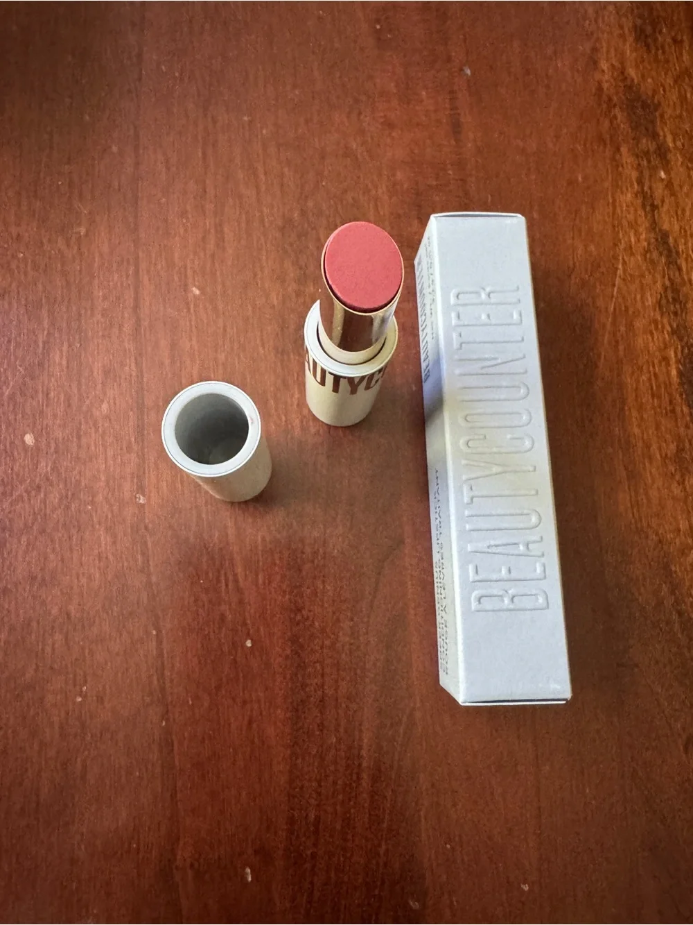 Beautycounter Petal Conditioning Lipstick. New.